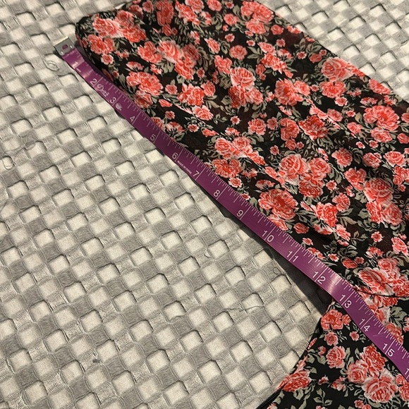 Primary Black and Pink Floral Long Sleeve Dress NWT - Picture 6 of 11